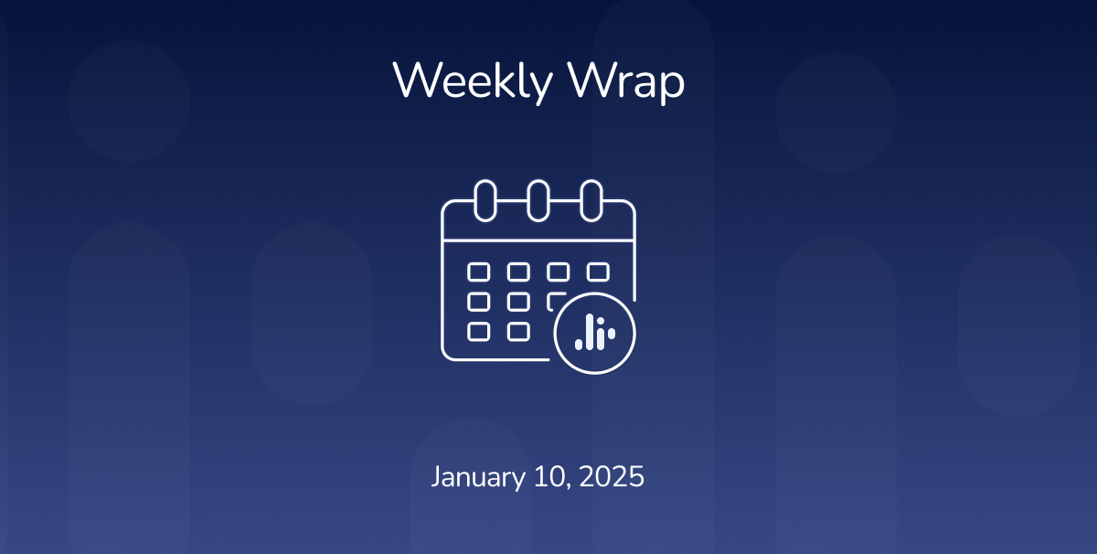 Crypto Weekly Wrap: 10th January 2025